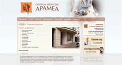 Desktop Screenshot of apamea.pl